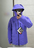 KAILAS凱樂(lè )石MONT X-PRO硬殼沖鋒衣GORE-TEX PRO 3L防水耐磨輕量登山服 曠凝紫 M 曬單實(shí)拍圖