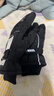 JEEP滑雪手套冬季男登山騎行保暖防潑水加絨加厚觸屏防寒防風(fēng)手套 黑 曬單實(shí)拍圖