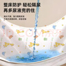 佩奇媽媽嬰兒隔尿墊可水洗隔尿床單姨媽墊月經(jīng)墊防水墊1.5米x2米 曬單實(shí)拍圖