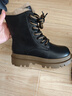 達芙妮雪地靴女2025新款東北加絨加厚馬丁靴保暖棉鞋女外穿冬季女鞋 曬單實(shí)拍圖