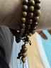 紅良緣天然老綠檀手串多圈108顆佛珠手鏈復古綠檀木手鏈男女士禮物6MM 曬單實(shí)拍圖