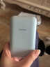 小米（MI）【3C認證】小米充電寶移動(dòng)電源 10000 自帶線(xiàn)雙向快充口袋版 電源 灰藍色可上飛機/火車(chē) 曬單實(shí)拍圖