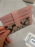 袋鼠（KANGAROO）2025新款小卡包女精致小巧駕駛證卡片錢(qián)包真皮質(zhì)感放卡的卡夾 旗艦官方杏粉色-8卡+1零錢(qián)位體驗 曬單實(shí)拍圖