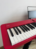 卡西歐（CASIO）電鋼琴PXS1100/PXS3100重錘88鍵便攜式智能觸屏成人兒童練習考級 PX-S1100+穩固U架 紅色琴身 曬單實(shí)拍圖