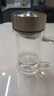 捷安璽玻璃杯雙層高硼硅夏季帶把手杯耐高溫泡茶杯水杯子禮物 曬單實(shí)拍圖