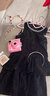 渠辰生日裙子小黑裙連衣裙禮服高端輕奢小眾晚禮服禮服氣質(zhì)千金高級感 黑色 M 建議95-110斤 曬單實(shí)拍圖