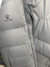 卡爾美（KELME） 冬季長(cháng)款棉服男戶(hù)外運動(dòng)連帽棉衣防風(fēng)加厚保暖足球訓練外套 都市灰 2XL 【185/100A】 曬單實(shí)拍圖