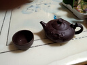 和風(fēng)日善宜興原礦紫砂功夫茶杯主人品茗杯單杯紫砂杯茶碗杯子小口杯品茗杯 老紫泥鼓子杯（單個(gè)杯） 曬單實(shí)拍圖