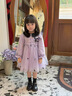 G.duck小黃鴨公主裙女童連衣裙春秋季長(cháng)袖庫洛米衣服兒童裙子女寶寶春裝 紫色 140 建議9~10歲【130-140cm】cm 曬單實(shí)拍圖