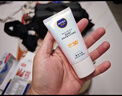 妮維雅（NIVEA）清爽不油膩高倍防曬霜 密集多重光護防曬乳50mlSPF50+新年禮物 曬單實(shí)拍圖