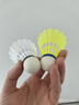 尤尼克斯尤尼克斯羽毛球尼龍球耐打比賽訓練習YY塑料膠球M-250黃色 曬單實(shí)拍圖