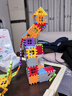 奕思瑞搭房子積木兒童拼裝益智玩具3-6-12歲大顆粒超大號男女孩新年禮物 曬單實(shí)拍圖