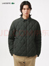 LACOSTE法國鱷魚(yú)男裝25秋冬新款襯衫領(lǐng)絎縫鵝絨羽絨服外套|BH2540 L7A/褐綠色 M 50 曬單實(shí)拍圖