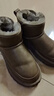 格爾卡森雪地靴男士2025防水羊皮毛一體冬季防滑真皮加厚絨東北低筒棉鞋 防水羚羊棕（全羊毛） 42 曬單實(shí)拍圖