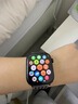 Apple/蘋(píng)果 Watch S11 智能手表GPS款42毫米亮黑色鋁金屬表殼黑色運動(dòng)型表帶S/M MEU94CH/B 曬單實(shí)拍圖