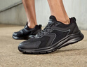特步（XTEP）【國潮】男鞋跑步鞋春季新款運動(dòng)鞋男輕便減震休閑鞋跑鞋學(xué)生 【網(wǎng)面】黑 42 曬單實(shí)拍圖