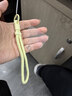 岡科多巴胺手機掛繩新款防丟結實(shí)可調節高級手腕繩可愛(ài)女便攜手提繩男戶(hù)外運動(dòng)手工編織吊繩百搭掛件短 【奶黃色】可調節掛繩-手工編織 無(wú)規格 曬單實(shí)拍圖