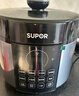 蘇泊爾（SUPOR）食觸安全認證電壓力鍋電高壓鍋5L家用4-6人大容量雙膽全自動(dòng)排氣電飯煲智能預約口感可選電飯鍋 【提鮮保營(yíng)養】雙膽不粘鍋 5L 曬單實(shí)拍圖