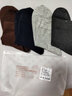 棉十三襪子男士中筒防裂襪【足跟硅膠防裂保濕】防腳后跟干裂秋冬季5雙 曬單實(shí)拍圖