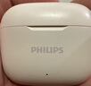 飛利浦（PHILIPS）真無(wú)線(xiàn)藍牙耳機半入耳式通話(huà)降噪音樂(lè )游戲運動(dòng)低延遲長(cháng)續航適用蘋(píng)果安卓華為手機-TAT1220-白 曬單實(shí)拍圖