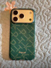 PITAKA適配iPhone17ProMax手機殼相機按鍵全包老花款Mate70Pro/16ProMax手機殼磁吸凱夫拉男女款保護套 金綠 iPhone17Pro（帶PitaTap鍵） 曬單實(shí)拍圖
