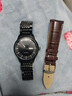 冠琴（GUANQIN）手表男士全自動(dòng)機械表防水夜光國潮男表瑞士品質(zhì)休閑商務(wù)氣質(zhì)腕表 優(yōu)雅穩重全黑黑面 曬單實(shí)拍圖