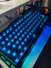 重力星球破繭75K1專(zhuān)業(yè)機械鍵盤(pán)無(wú)線(xiàn)/有線(xiàn)藍牙三模電競游戲無(wú)畏契約/瓦羅蘭特gasket客制化金屬RGB鍵盤(pán) K1 無(wú)極黑（透明鍵帽） 曬單實(shí)拍圖