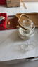 瓷牌茗茶具（cipaiming teaset）玻璃花茶壺蒸煮一體泡茶器家用會(huì )客溫茶器功夫茶盤(pán)整套簡(jiǎn)約中式 《竹柄》提梁煮茶7件燭臺手拉 曬單實(shí)拍圖