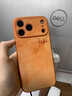金恒適用蘋(píng)果17promax手機殼新款iPhone17pro真皮保護套17pro鏡頭全包防摔17高級感ip17網(wǎng)紅情侶男女款 漸變平安連筆字【星宇橙】液態(tài)皮紋殼 iPhone 17 Pro Max 曬單實(shí)拍圖