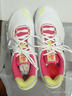 李寧（LI-NING）羽毛球鞋貼地飛行3lite透氣運動(dòng)鞋AYTV003 標準白/品紅色 43 曬單實(shí)拍圖