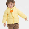 巴拉巴拉童裝寶寶羽絨服三防男童冬裝女童連帽外套萌趣2025新款面包服外套 黃色鴨鴨31004-白鴨絨 100 充絨量58g 曬單實(shí)拍圖