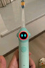 usmile笑容加兒童電動(dòng)牙刷Q10SCM軟毛防水護齒清潔牙刷自動(dòng)智能圓屏呼吸環(huán)緩震科技個(gè)人口腔護理年貨禮物 【泡泡綠】Q10S-CM 曬單實(shí)拍圖