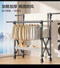 四季沐歌晾衣架落地鋁合金可升降折疊曬衣架室內家用陽(yáng)臺晾衣桿伸縮衣架 曬單實(shí)拍圖