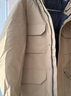 優(yōu)衣庫男裝女裝高級保暖羽絨茄克冰雪羽絨戶(hù)外連帽外套477136 30 淺米色 3XL /185/120C 曬單實(shí)拍圖