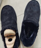 斯凱奇（Skechers）新年禮物閃穿鞋男士休閑鞋冬保暖健步鞋寬頭一腳蹬樂(lè )福鞋205606 曬單實(shí)拍圖