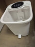 美的（Midea）泡腳桶足浴盆電解水殺菌加熱自動(dòng)按摩洗腳盆年貨生日禮物送男女友長(cháng)輩 ZL312極地白 曬單實(shí)拍圖