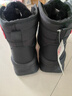 回力(Warrior)雪地靴男冬季高幫靴子男靴加絨加厚保暖鞋1984 黑色 43 曬單實(shí)拍圖