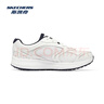 斯凱奇（Skechers）暮光鞋丨男女時(shí)尚復古跑步鞋子輕軟回彈減震運動(dòng)體育訓練鞋 女款-白色/海軍藍色/WNV 39.5 曬單實(shí)拍圖