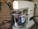 喬立7600廚師機家用和面機商用揉面全自動(dòng)多功能攪面奶油機6.9L 【白色】電子豪華版（三層冰桶） 6.9L 曬單實(shí)拍圖