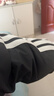 adidas李現同款 三條紋羽絨服 防風(fēng)保暖鴨絨長(cháng)款連帽男裝阿迪達斯   黑色   S 曬單實(shí)拍圖