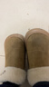 紅豆高幫棉拖鞋女士冬季新款包跟保暖加絨室內家居厚底棉鞋男外穿 卡其色 38-39 適合37-38腳穿【240mm】 曬單實(shí)拍圖