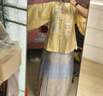 重回漢唐溶溶月豎領(lǐng)對襟襖馬面裙套裝原創(chuàng  )明制漢服女款秋冬款 淺黃色豎領(lǐng)對襟襖/預售 付款45天 M 曬單實(shí)拍圖