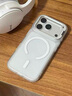秒揚 金屬支架鏡框適用蘋(píng)果17手機殼新款iphone17promax透明膚感16pro磁吸磨砂15高級感14情侶13防摔 【高級白】半透磁吸 鏡框支架 iPhone 13pro 曬單實(shí)拍圖