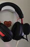 竹林?zhù)B朱雀ZG3電競游戲頭戴式耳機四模7.1藍牙無(wú)線(xiàn)2.4G電腦手游帶麥驅動(dòng)音效邊充邊用fps三角洲 黑紅色 曬單實(shí)拍圖