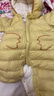 迷你巴拉巴拉三防連體羽絨服男女童嬰兒寶寶羽絨服連體衣萌趣外套2025新品 曬單實(shí)拍圖