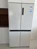 海爾（Haier）小紅花516L十字門(mén)母嬰冰箱594mm超薄零嵌除菌凈味降農殘防霉菌變溫BCD-516WGHTDB9GPU1國家補貼 曬單實(shí)拍圖
