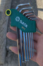 世達（SATA）09113 7件加長(cháng)球頭內六角扳手組套 內六方螺絲刀六棱扳手 曬單實(shí)拍圖