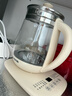 九陽(yáng)（Joyoung）0膠水養生壺 1.5L煮茶器 玻璃花茶壺 316不銹鋼燒水壺電熱水壺 WY301 曬單實(shí)拍圖