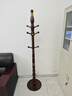 棲音閣高端全實(shí)木衣架落地衣帽架臥室掛衣架落地客廳立式晾衣掛桿掛包架 曬單實(shí)拍圖