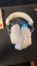 西伯利亞（XIBERIA）K03S四模無(wú)線(xiàn)游戲耳機頭戴式電競專(zhuān)用三角洲FPS游戲聽(tīng)聲辨位打瓦智顯冰川白【TOP1】 曬單實(shí)拍圖